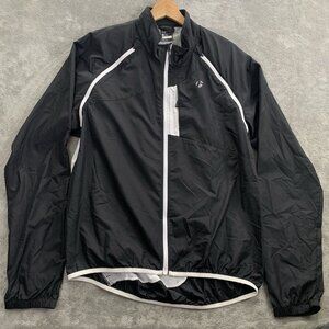 Bontrager Jacket Mens XL Race Convertible Windshell Cycling Bike Lightweight